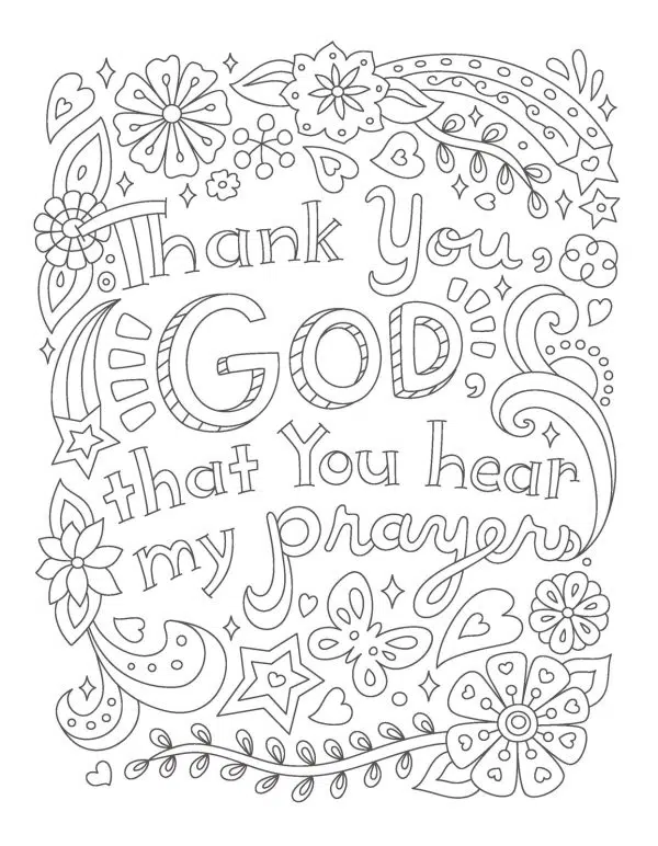 COLOR 3 The Power of a Praying Girl - Coloring Book