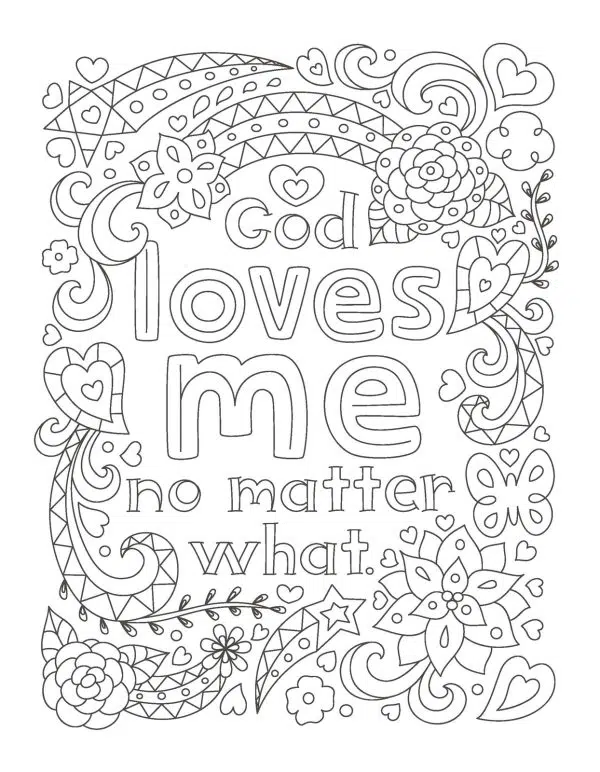 COLOR 5 The Power of a Praying Girl - Coloring Book