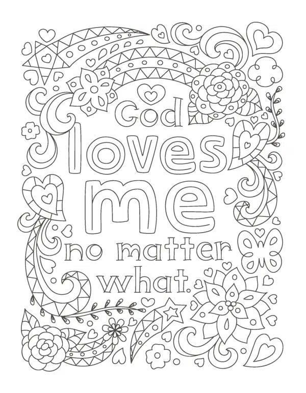 The Power of a Praying Girl - **Coloring Book Gift Set** - Image 8