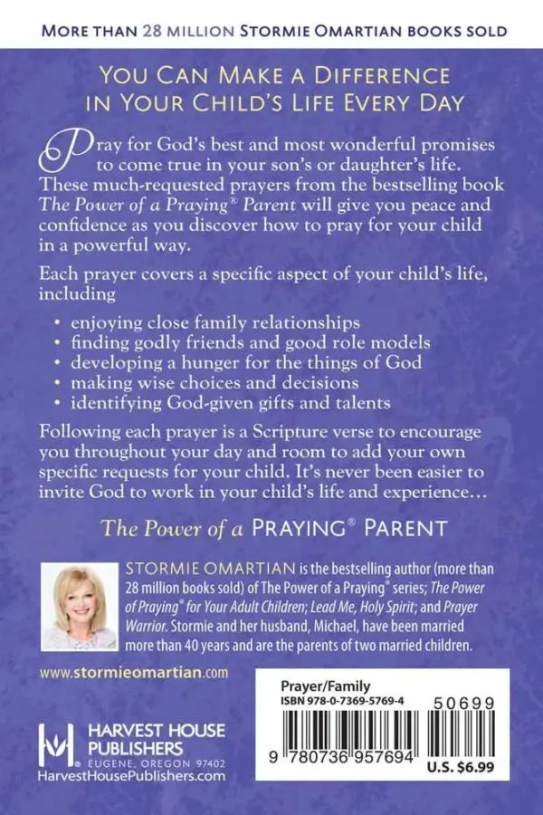 Parent bop The Power of a Praying Parent - Book of Prayers