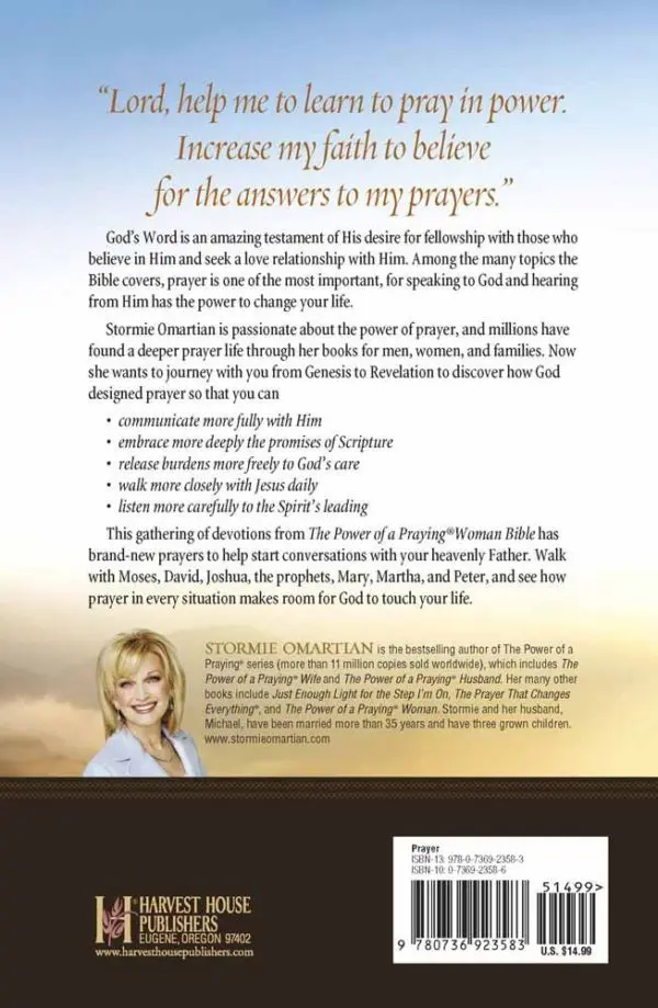 Thru Bible The Power of Praying Through the Bible - Book of Prayers